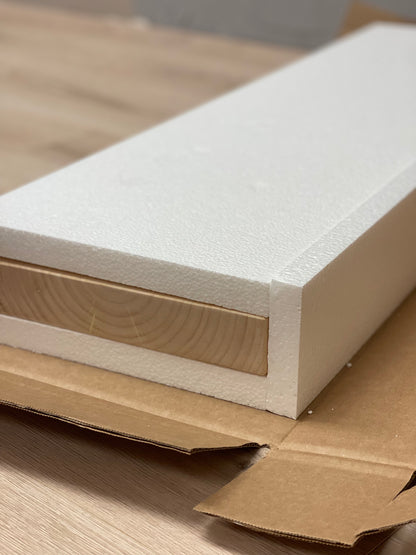 1" THICK POLYSTYRENE SHEETS PACK OF 200